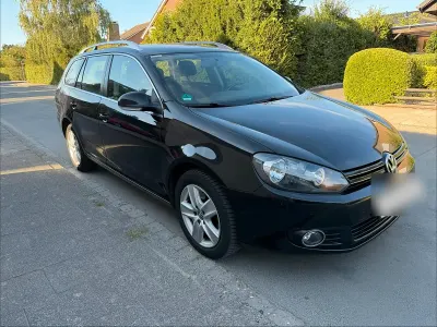 Gebraucht VW Golf VI Comfortline 140 PS (102 kW) 2009 Schwarz Kombi