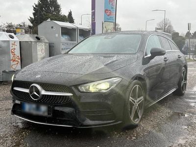 Usata Mercedes CLA220 AMG line 190 CV (139 kW) 2020 Nero Berlina
