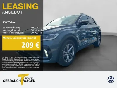 Gebraucht VW T-Roc Cabriolet R-line 150 PS (110 kW) 2025 Blau SUV