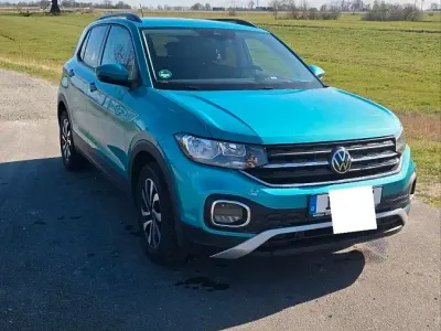Gebraucht VW T-Cross 95 PS (69 kW) 2021 Blau SUV