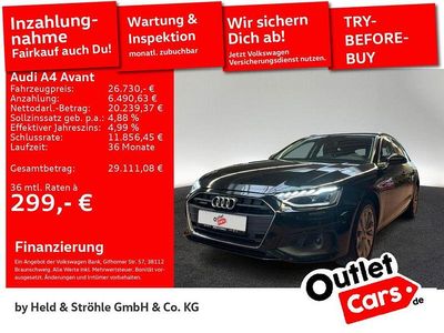 Brugt Audi A4 Performance 204 HK (150 kW) 2023 Sort Stationcar