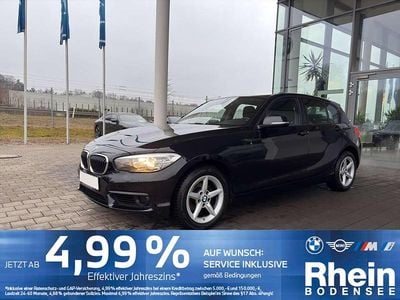 Gebraucht BMW 118 Sport Line 150 PS (110 kW) 2019 Schwarz uni Kleinwagen