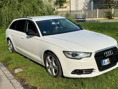 Usata Audi A6 Sport 177 CV (130 kW) 2013 Bianco Station wagon