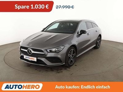 Gebraucht Mercedes CLA250e Shooting Brake AMG line 218 PS (160 kW) 2020 Mountaingrau Kombi
