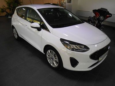 Gebraucht Ford Fiesta Titanium 125 PS (91 kW) 2022 Weiß Kleinwagen