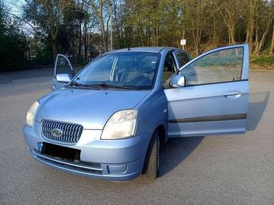 Gebraucht Kia Picanto LX 65 PS (47 kW) 2005 Blau Kleinwagen