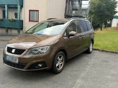 Gebraucht Seat Alhambra Style 200 PS (147 kW) 2012 Braun Van / Kleinbus