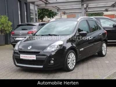 Gebraucht Renault Clio GrandTour Dynamique 101 PS (74 kW) 2009 Schwarz Kombi