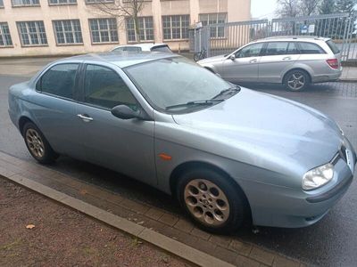 gebraucht Alfa Romeo 156 hellblau 140 ps nur 130.000 Km