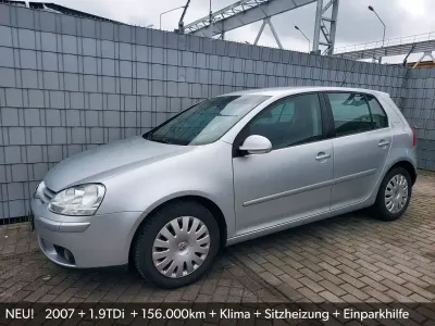 Gebraucht VW Golf V 105 PS (77 kW) 2007 Silber Limousine