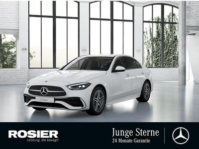 Weiss / polarweiß Gebraucht 2025 Mercedes C300 Advanced Plus Limousine | 48.485 € (Fairer Preis)