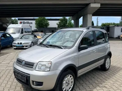 Gebraucht Fiat Panda 4x4 Climbing 60 PS (44 kW) 2006 Silber Kleinwagen