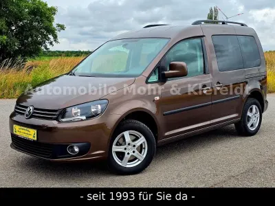 Gebraucht VW Caddy 105 PS (77 kW) 2014 Toffee/graciosabraun Van / Kleinbus
