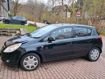 Brugt Opel Corsa 2007 Sort Hatchback