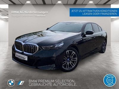 Brugt BMW i5 M Sport 250 kW (340 HK) 2024 Sort Sedan