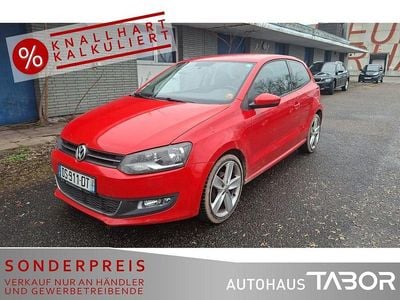Gebraucht VW Polo Highline 105 PS (77 kW) 2010 Flashrot Kleinwagen