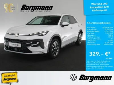 Nowe VW T-Roc Cabriolet Style 150 KM (110 kW) 2026 Biały SUV