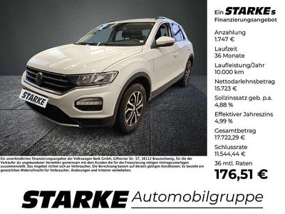 Gebraucht VW T-Roc Style 110 PS (80 kW) 2021 Weiß SUV