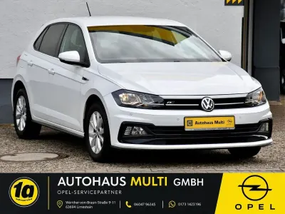Gebraucht VW Polo Highline 95 PS (69 kW) 2018 Weiß Kleinwagen