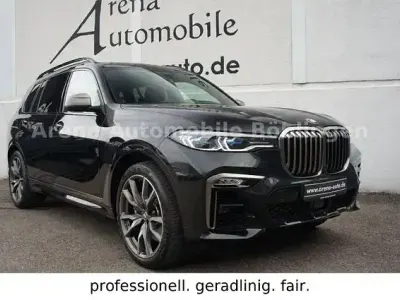 Brugt BMW X7 Sport Line 530 HK (389 kW) 2020 Sort SUV