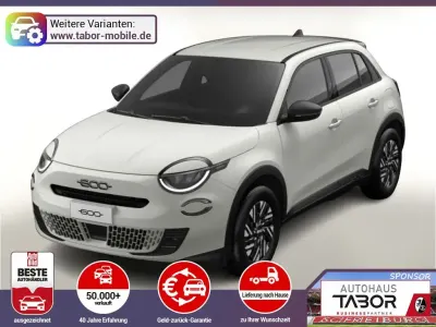 Neu Fiat 600 Pop 110 PS (80 kW) 2026 Weiß SUV