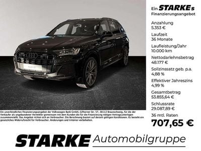 Second-hand Audi Q7 S-Line 286 CP (210 kW) 2023 Negru SUV
