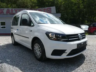 Gebraucht VW Caddy 75 PS (55 kW) 2018 Weiß Van / Kleinbus