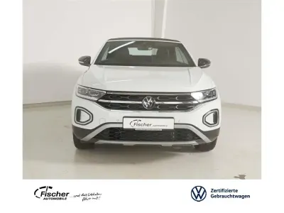 Gebraucht VW T-Roc Cabriolet Goal 116 PS (85 kW) 2025 Weiss Cabrio