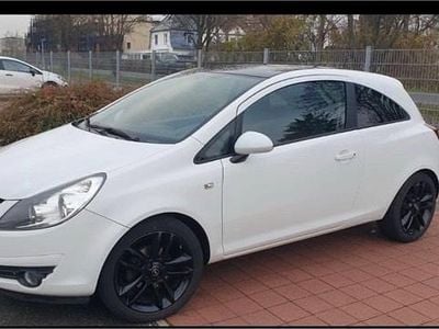 Gebraucht Opel Corsa 80 PS (58 kW) 2009 Weiß Kleinwagen