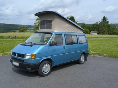 Gebraucht VW T4 77 PS (56 kW) 1995 Blau Van