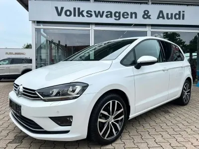 Gebraucht VW Golf Sportsvan Sound 125 PS (91 kW) 2017 Weiß Van / Kleinbus