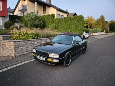 Gebraucht Audi 80 133 PS (97 kW) 1992 Schwarz Cabrio