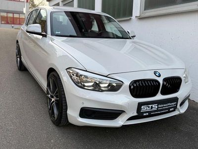 Gebraucht BMW 116 Advantage 116 PS (85 kW) 2018 Weiß Kleinwagen