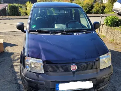 Gebraucht Fiat Panda 54 PS (39 kW) 2010 Blau Kleinwagen