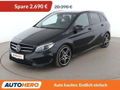 Usata Mercedes B220 AMG line 177 CV (130 kW) 2015 Nero Monovolume