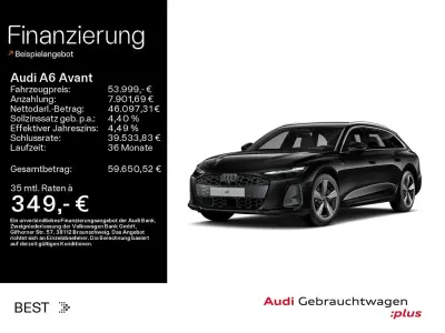 Gebraucht Audi A6 S-Line 299 PS (219 kW) 2025 Mythosschwarz metallic Kombi
