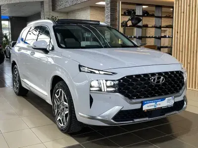 Gebraucht Hyundai Santa Fe Signature 230 PS (169 kW) 2021 Weiß SUV
