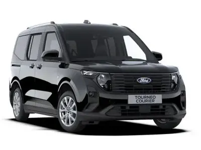 Neu Ford Tourneo Courier Titanium 125 PS (91 kW) 2026 Schwarz Van / Kleinbus