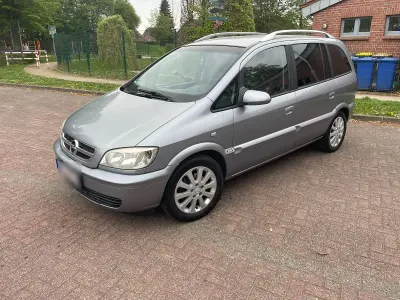 Brugt Opel Zafira Njoy 101 HK (74 kW) 2005 Sølv MPV
