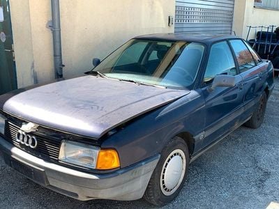 Usata Audi 80 70 CV (51 kW) 1990 Blu Berlina