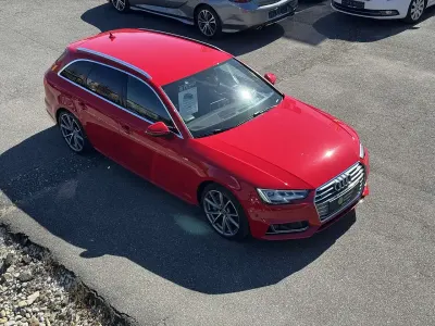 Używany Audi A4 S-Line 252 KM (185 kW) 2016 Czerwony Kombi