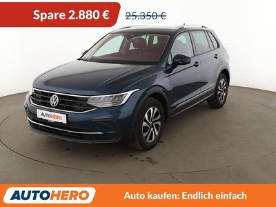 Usata VW Tiguan Active 150 CV (110 kW) 2022 Blu SUV