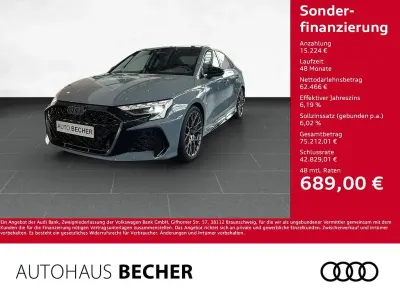 Neu Audi RS3 Sport 400 PS (294 kW) 2025 Grau Limousine