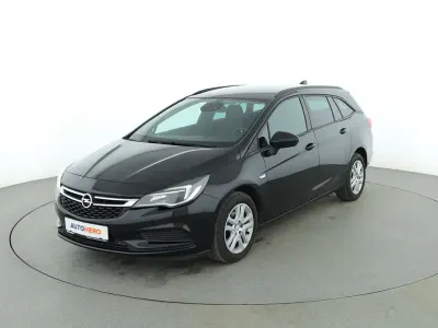 Gebraucht Opel Astra Edition 125 PS (91 kW) 2018 Schwarz Kombi
