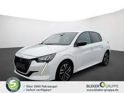 Gebraucht Peugeot 208 Allure 102 PS (75 kW) 2023 Lack weiss banquise/typ aussenverkleidung spiegel flach standard Kleinwagen