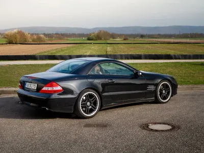 Gebraucht Mercedes SL350 272 PS (200 kW) 2006 Schwarz Cabrio
