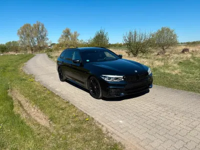 Brugt BMW 540 M Sport 320 HK (235 kW) 2018 Blå Stationcar