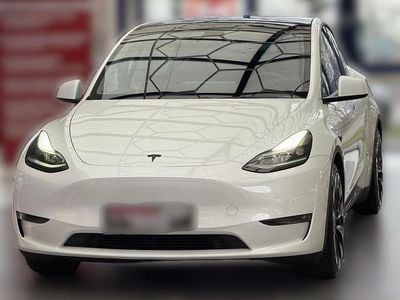 Gebraucht Tesla Model Y Performance 392 kW (534 PS) 2022 Weiß SUV