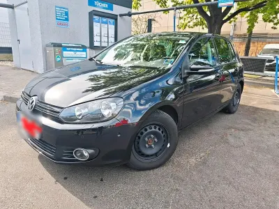 Brugt VW Golf VI Comfortline 105 HK (77 kW) 2010 Sort Hatchback