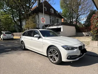 Gebraucht BMW 320 Sport Line 190 PS (139 kW) 2017 Weiß Kombi